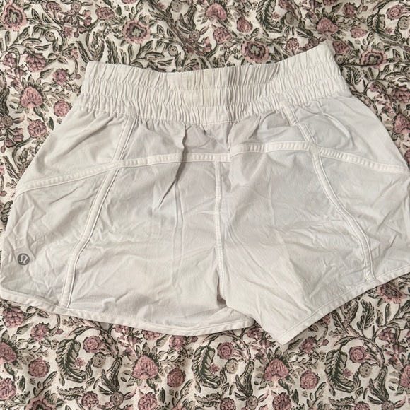 Women's White Athletic Shorts lululemon - Picture 2 of 3